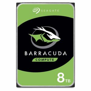 Seagate BarraCuda 3.5in TB built-in Hard Disk HDD, 6Gb / 256MB 5400rpm - ST8000DM004