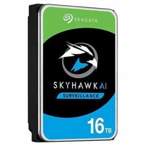 Seagate Skyhawk AI, 16TB, Video Internal Hard Drive, 3.5", SATA, 6Gb/s - ST16000VE002