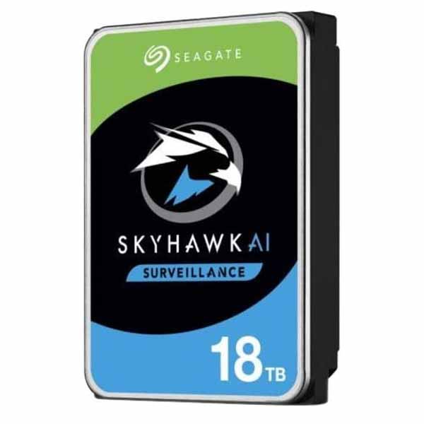 Seagate Skyhawk AI, 18TB, Video Internal Hard Drive, 3.5", SATA, 6Gb/s - ST18000VE002