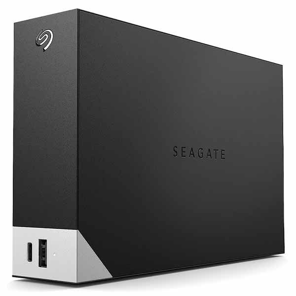 Seagate One Touch Hub, 4 TB, External Hard Drive Desktop HDD, USB-C and USB 3.0 - STLC4000400