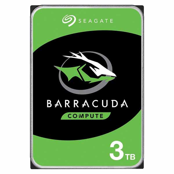 Seagate Barracuda 3TB, 3.5" Internal Hard Drive SATA - ST3000DM007