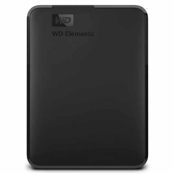 Western Digital 2TB Elements Portable External Hard Drive USB 3.0 for PC, Black - WDBU6Y0020BBK-WESN