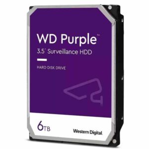 Western Digital 6TB WD Purple Surveillance Internal Hard Drive HDD - WD64PURZ