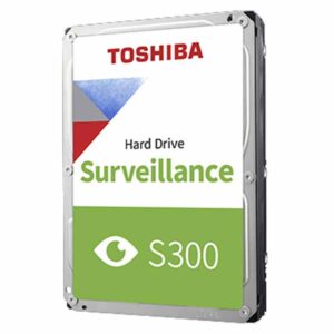 Toshiba 4TB S300 Surveillance HDD, 3.5" SATA Internal Hard Drive - HDWT840UZSVA