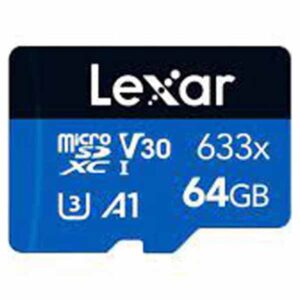 Lexar High-Performance 633x microSDXC UHS-I Memory Card 64GB Blue - LMS0633064G-BNNNG