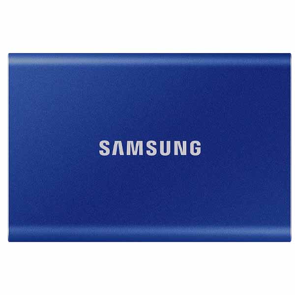 Samsung T7 USB 3.2 Portable SSD, 500GB, Indigo Blue - MU-PC500H/WW
