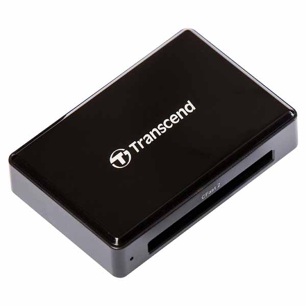 Transcend CFast 2.0 Card Reader, Black - TS-RDF2