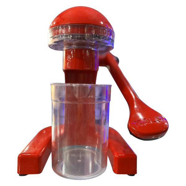 Kalsi Gold Hand Operated Juice Machine, Red - Kalsi Hand Operated Juicer