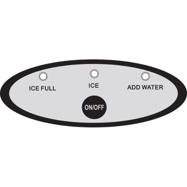 Nobel Ice Cube Maker 10-12 Kgs Ice Capacity, Stainless - NIM18S