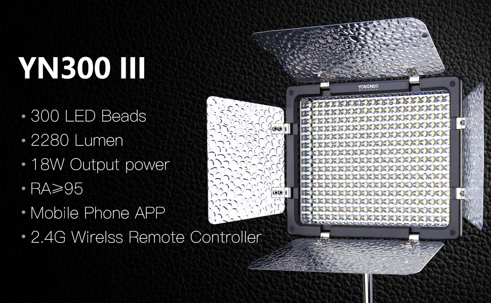 Yongnuo LED Variable-Color On-Camera Light - YN300 III