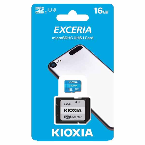 Kioxia Micro SD Card 16GB - LMEX1L016GG2