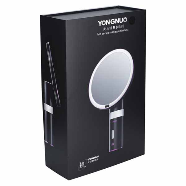 Yongnuo LED Illuminated HD Makeup Mirror (8") - M8