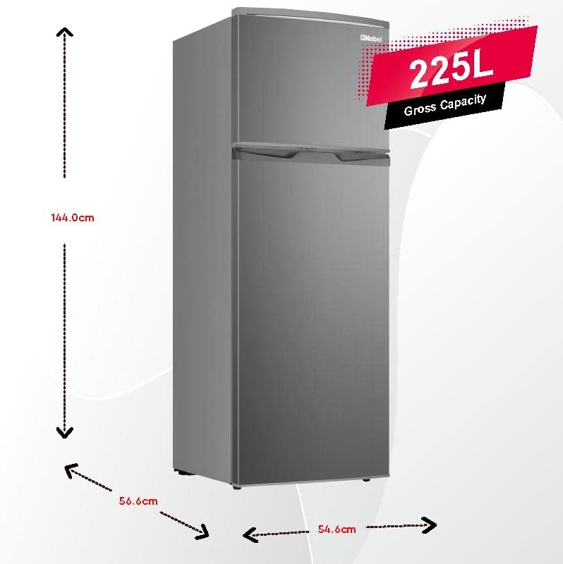 Nobel NR255RSI | Refrigerator Double Door