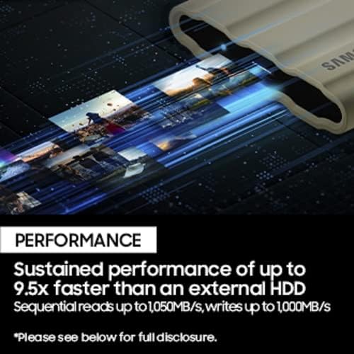 SAMSUNG Portable SSD T7 Shield 1TB Beige - MU-PE1T0K/WW