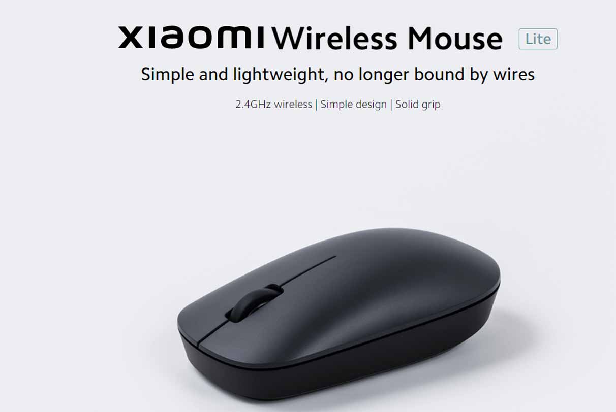 Xiaomi Wireless Mouse Lite - XMWXSB01YM