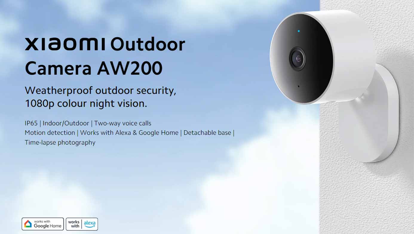 Xiaomi Outdoor Camera AW200 - MJSXJ05HL