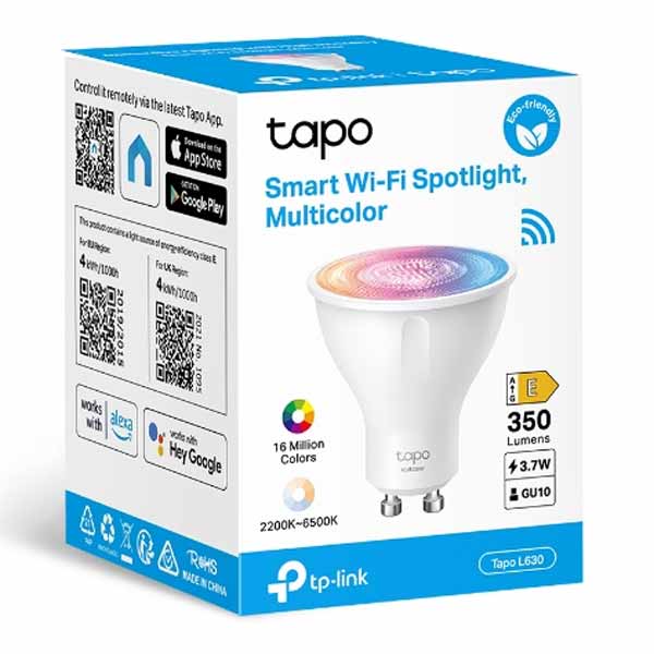 TP-Link Smart Wi-Fi Spotlight, Multicolor - TAPO L630