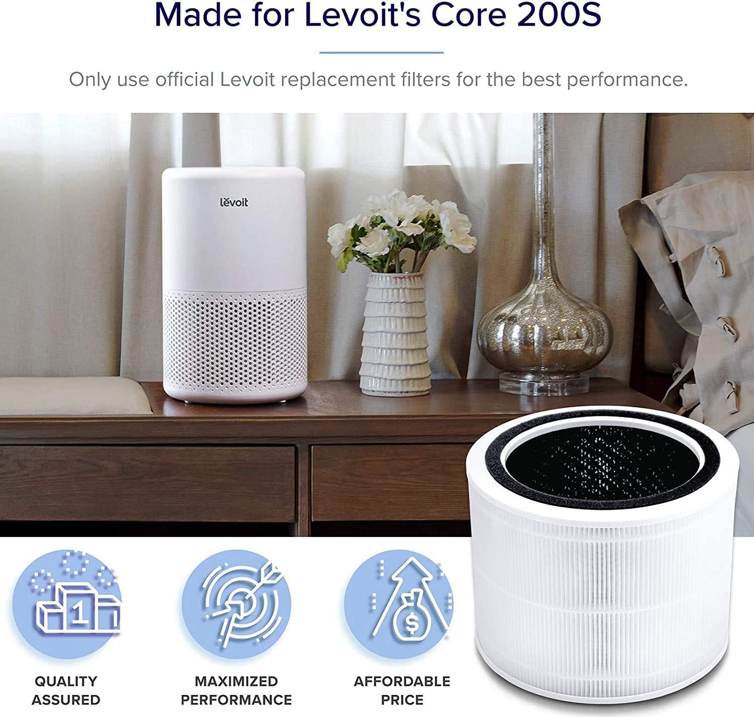 LEVOIT Core-200S-RF | air purifiers 