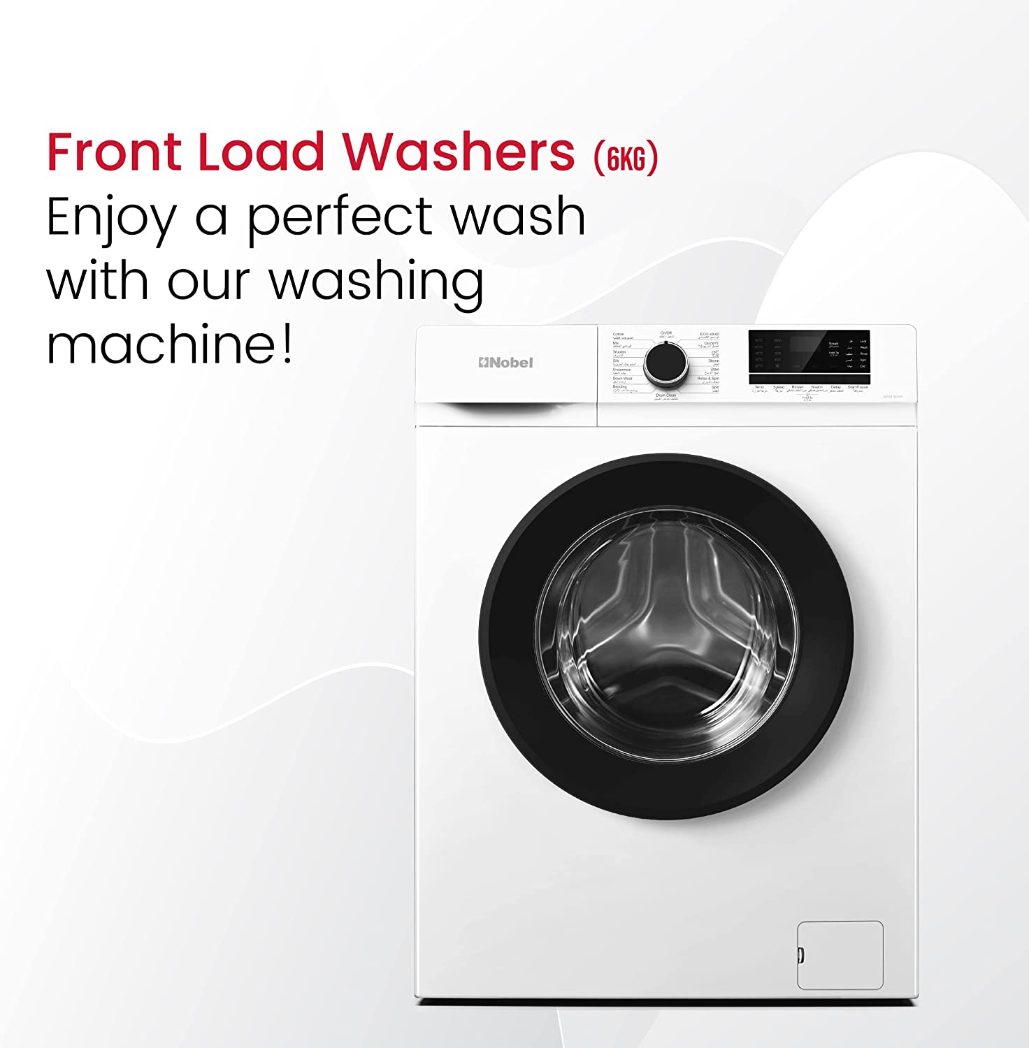 Nobel NWM760RH | front load washer