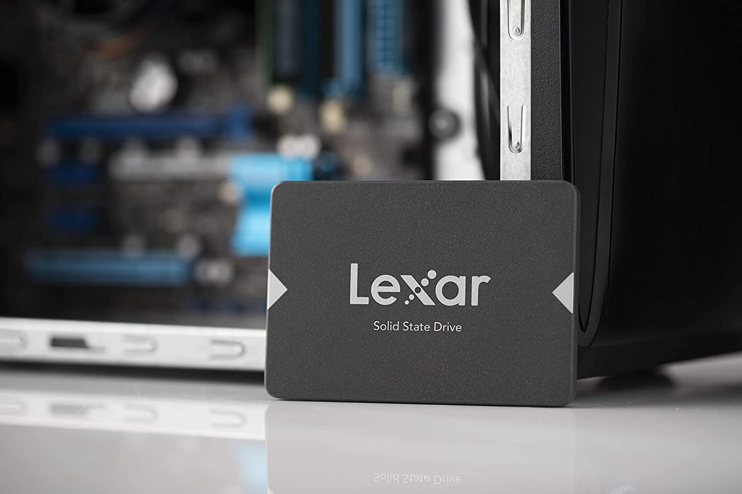 Lexar LNS100, 2.5” Sata III (6GB/S) 256GB SSD, Black - LNS100-256RB