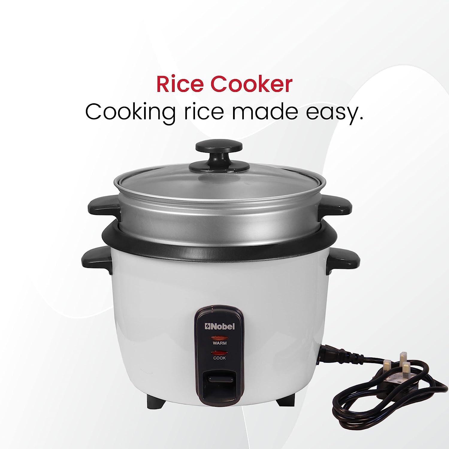 Nobel NRC150 | Rice Cooker 1.5 Liter 