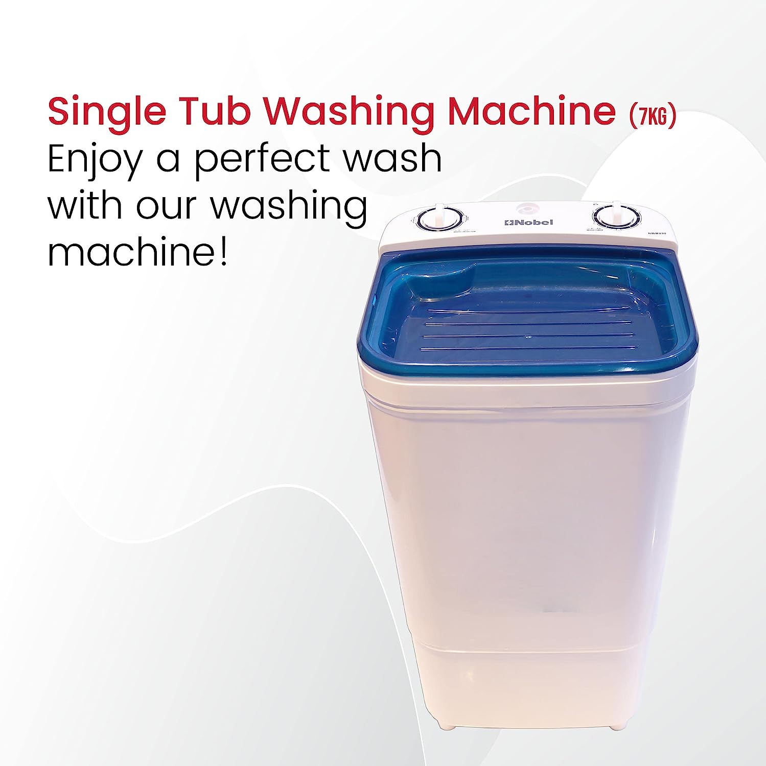 Nobel NWM890 | top load washer
