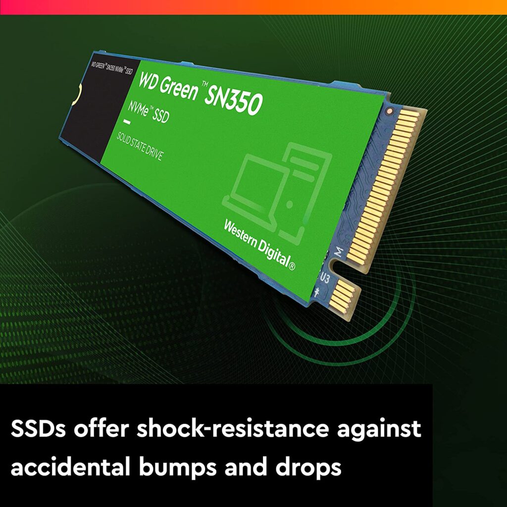 Western Digital 240GB WD Green SN350 NVMe Internal SSD Solid State Drive - WDS240G2G0C