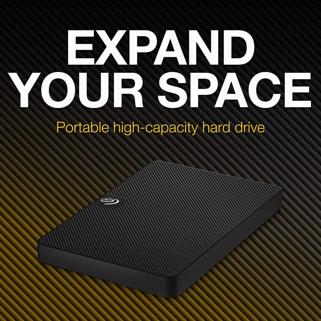 Seagate Expansion 2TB External HDD, USB 3.0, Portable Hard Drive - STKM2000402