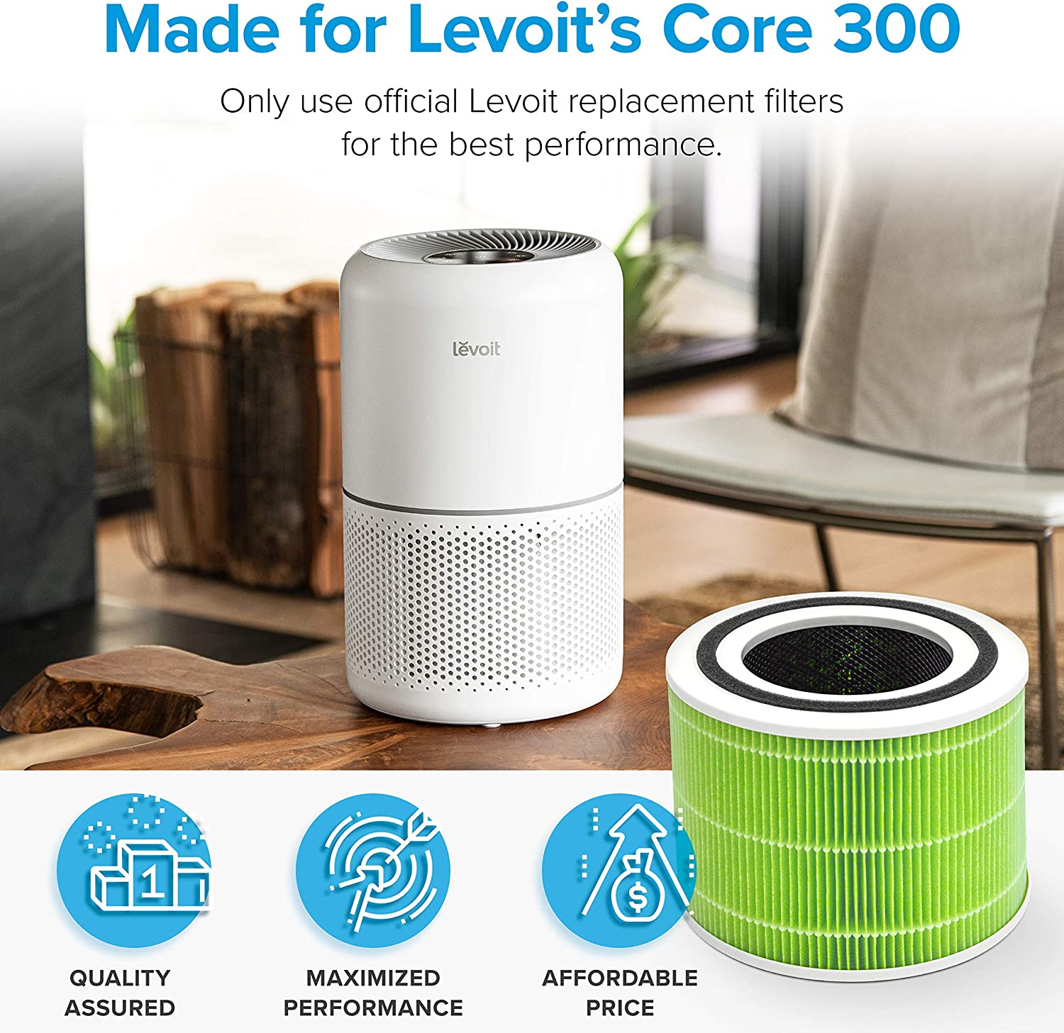 LEVOIT Core-300-RF-MB | Air Purifier