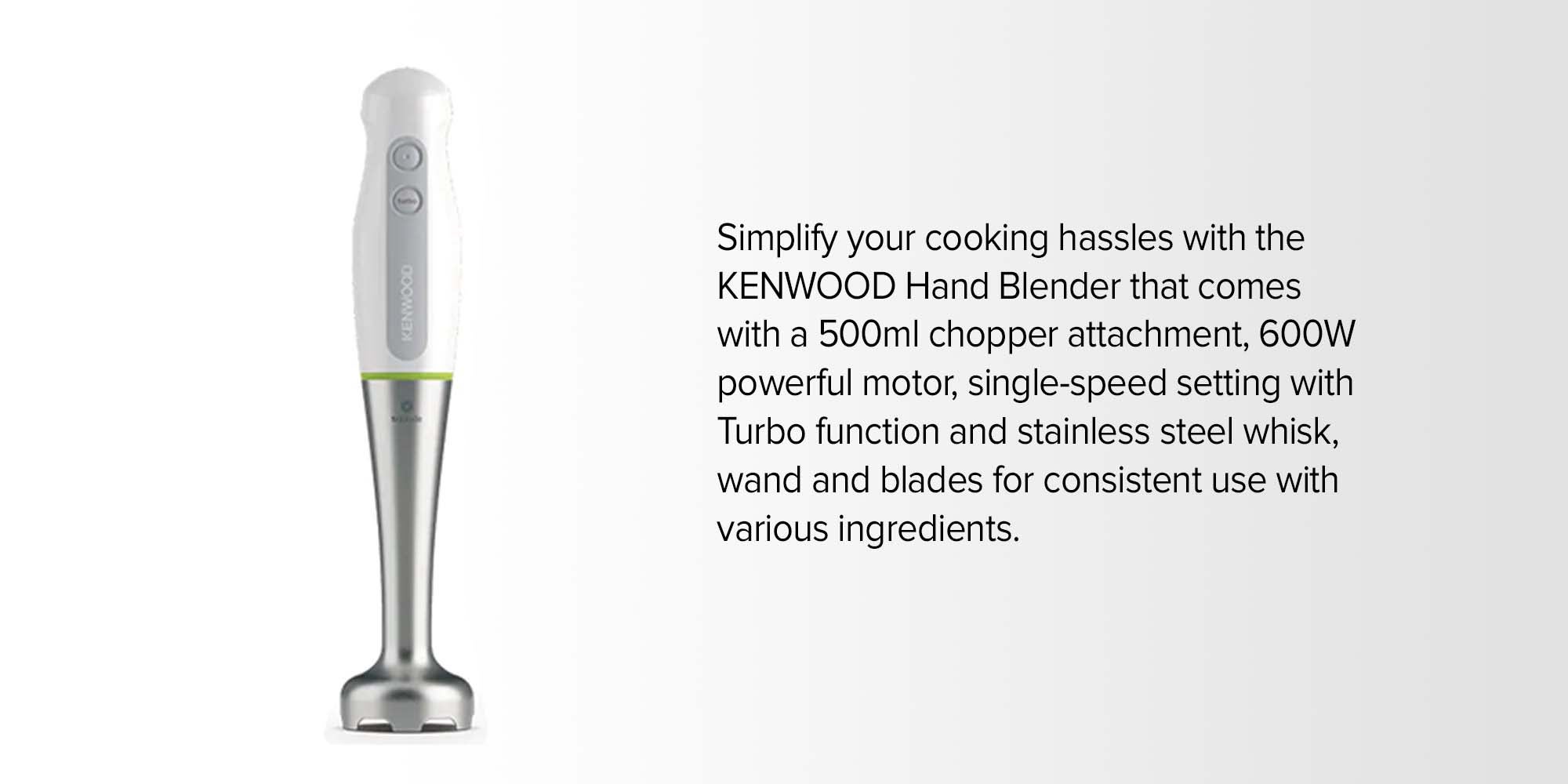 Kenwood HDP109WG | Triblade Hand Blender 
