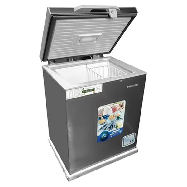 Nikai Chest Freezer With Anti Scratch Cabinet-Net 138 L/Gross 200L ,Silver - NCF200N7S
