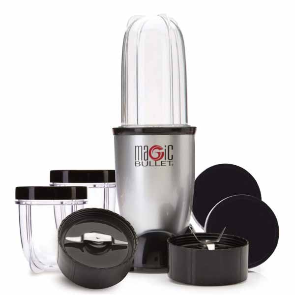 Magic Bullet Smoothie Maker 400W, Silver - MB4-1012