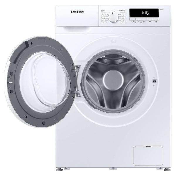 Samsung Front Load Washing Machine with Quick Wash, 7Kg, Eco Drum Clean, White - WW70T3020WW/GU