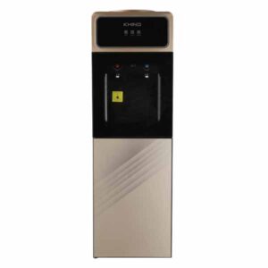 KHIND Freestanding Top Mount Water Dispenser 2 Tap, with Fridge Cabinet – WD-3TG-FR