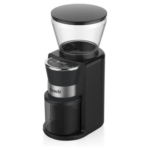 Saachi Coffee Grinder, With 34 Grind Settings, Black - NL-CG-4971