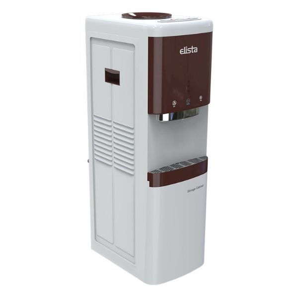 Elista Water Cabinet with Water Dispenser, White - 21ESUPER-FSC