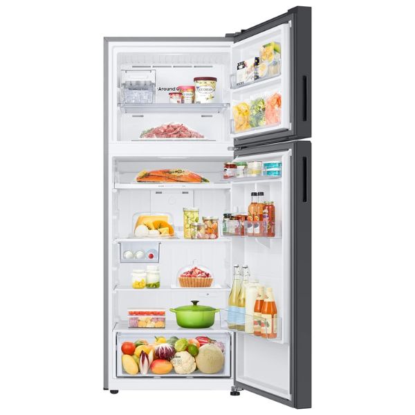 Samsung Bespoke Top Mount Freezer, 460L, SpaceMax Technology, Clean White - RT47CB663612AE