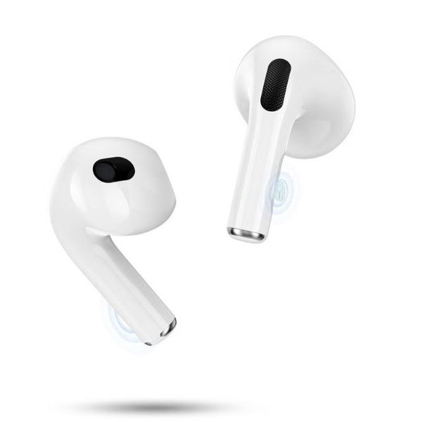 Modio Bluetooth Wireless Earphone for Android and iOS, Bluetooth Version 5.0, White - ME12