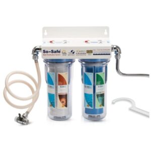 So Safe DWFC10R Dual Water Purification System, Multicolor
