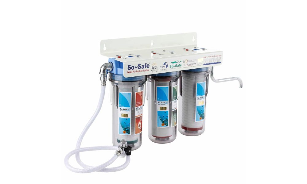 So Safe  TWFC10R | Triple Drinking Water Purification System