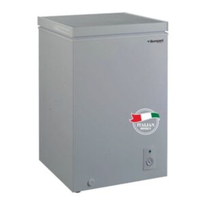 Bompani Chest Freezer, 150 Ltrs, Inner, Lamp, External Handle, Compressor Fan, Silver Finish - BOCF150