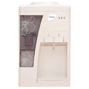 Nikai Table Top Water Dispenser with Cup Holder, White - NWD888T
