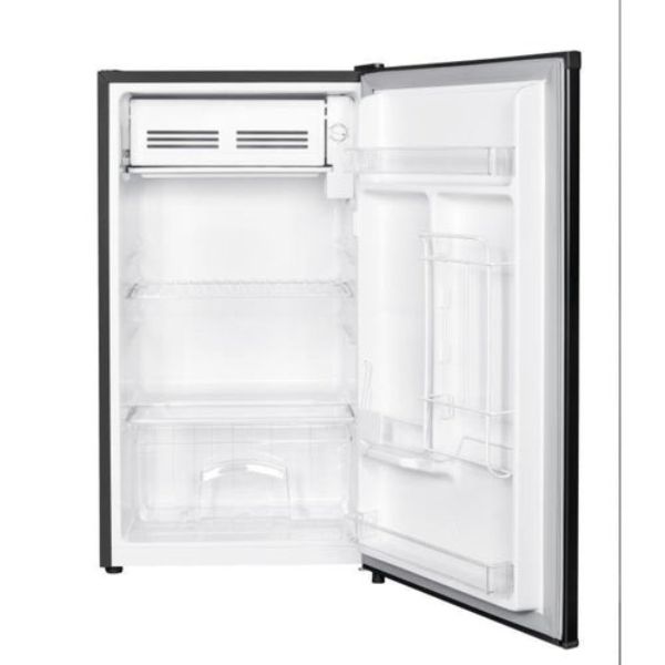Bompani Single Door Refrigerators, 92 Ltrs Defrost Recessed Handle R600A Inside Condenser, Black - BR146B