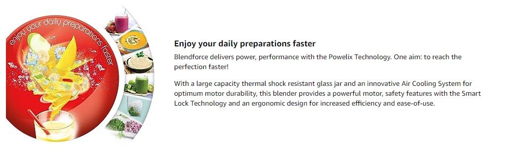 Moulinex LM435127 | Blendforce Glass Blender 1.75 L