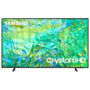 Samsung Smart TV, Crystal UHD 4K, CU8000, 75 Inch, 2023, Crystal Processor 4K, Air Slim, Dynamic Crystal Color, Titan Gray - UA75CU8000UXZN
