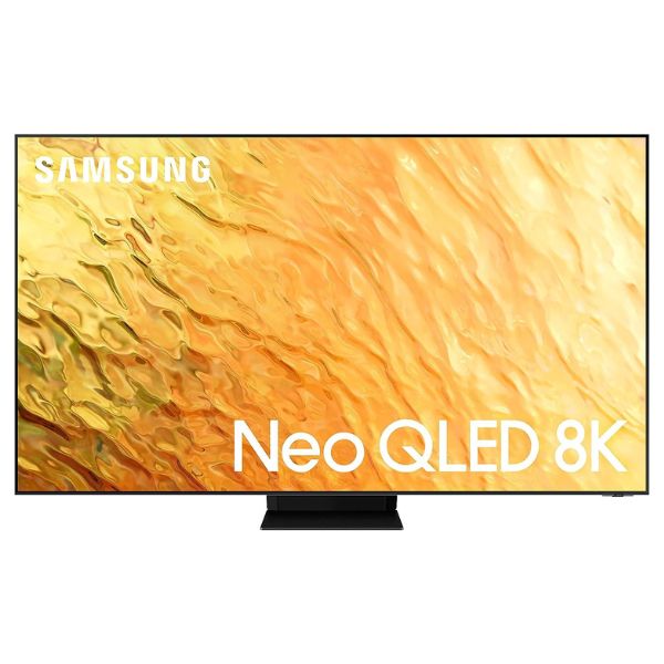 Samsung 75 Inch Neo QLED 8K Smart TV (2022), Stainless Steel - QA75QN800BUXZN