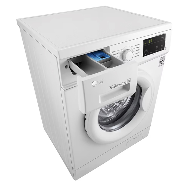 LG 7kg Front Load Washer White - FH2J3QDNG0P