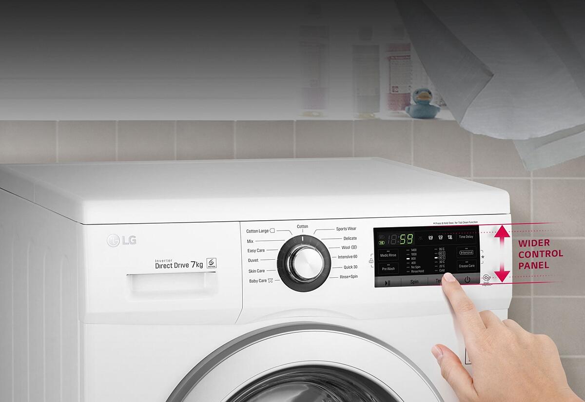 LG FH2J3QDNG0P | Front Load Washer 