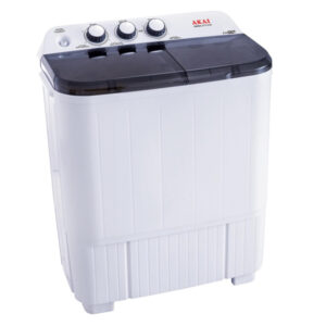 AKAI 5 Kg Top Load Twin Tub Semi Automatic Washing Machine - WMMA-XTT51W