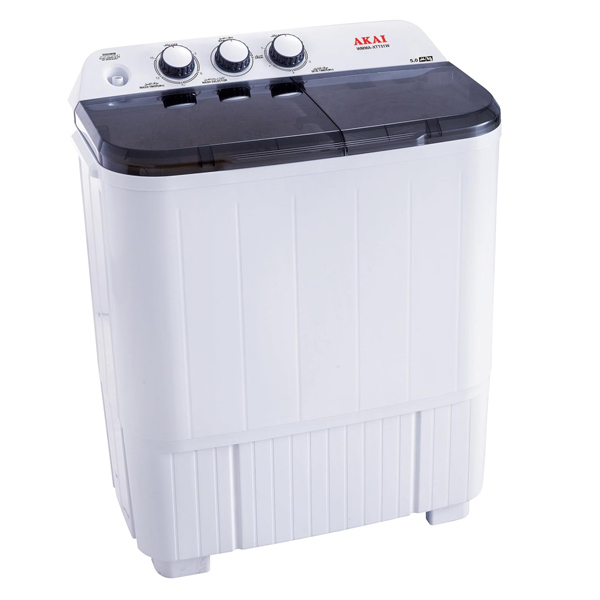 AKAI WMMA-XTT51W | twin tub semi-automatic washing